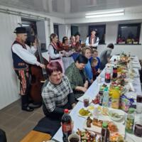 Spotkanie noworoczne mieszkańców wsi, członków „KGW Moja Wola Kurowska”