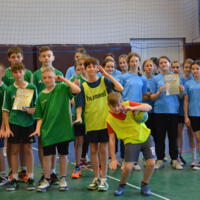 Zdjęcie ilustracyjne wiadomości: SP w Trzetrzewinie dziewczyny oraz SP w Chełmcu chłopcy najlepsi w zawodach między gminnych w piłce ręcznej Szkół Podstawowych klas IV - VI #24