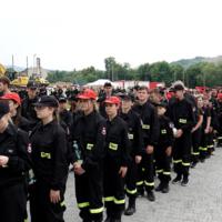 Zdjęcie ilustracyjne wiadomości: Ponad 600 strażaków ochotników przyjechało do Marcinkowic na XI Powiatowy Zlot Młodzieżowych Drużyn Pożarniczych #5