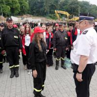 Zdjęcie ilustracyjne wiadomości: Ponad 600 strażaków ochotników przyjechało do Marcinkowic na XI Powiatowy Zlot Młodzieżowych Drużyn Pożarniczych #6