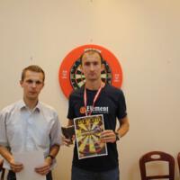 Zdjęcie ilustracyjne wiadomości: Bezkonkurencyjny Łukasz Cisoń mistrzem Gminy Chełmiec - Dart. #8