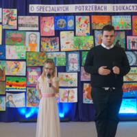 VI Międzypowiatowy Konkurs Plastyczny dla uczniów o specjalnych potrzebach edukacyjnych pod hasłem: „Muzyczne inspiracje" w Szkole Podstawowej z Oddziałami Specjalnymi w Chełmcu.