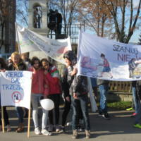 Zdjęcie ilustracyjne wiadomości: „No promil - No problem”. Marsz uczniów Zespołu Szkół w Świniarsku  na rzecz trzeźwości. #10