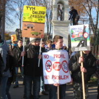 Zdjęcie ilustracyjne wiadomości: „No promil - No problem”. Marsz uczniów Zespołu Szkół w Świniarsku  na rzecz trzeźwości. #11
