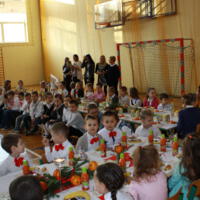 Zdjęcie ilustracyjne wiadomości: Spotkanie wigilijne z Wójtem Gminy Chełmiec w Szkole w Piątkowej #1