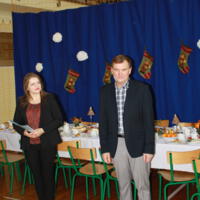 Zdjęcie ilustracyjne wiadomości: Spotkanie wigilijne z Wójtem Gminy Chełmiec w Szkole w Piątkowej #6