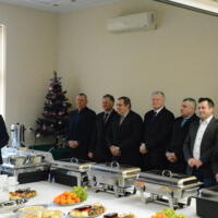 Zdjęcie ilustracyjne wiadomości: Spotkanie noworoczne wójta z sołtysami, dyrektorami szkół oraz strażakami z OSP. #5