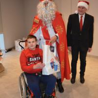 Mikołajki dla dzieci niepełnosprawnych w Chełmcu