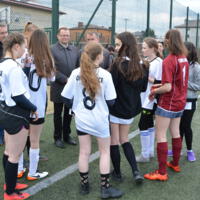 Zdjęcie ilustracyjne wiadomości: Mistrzostwa Gminy Chełmiec w   piłce nożnej dziewcząt - Szkół Podstawowych i Gimnazjum #21