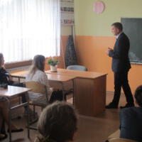 Zdjęcie ilustracyjne wiadomości: Lekcja o samorządach w Szkole Podstawowej w Biczycach Dolnych. #16