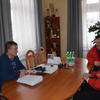 Zdjęcie ilustracyjne wiadomości: Przedstawiciele Polskiego Związku Sportów Saneczkowych w gminie Chełmiec #2