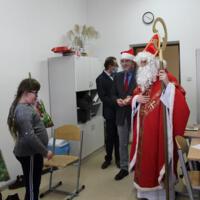 Zdjęcie ilustracyjne wiadomości: Święty Mikołaj u uczniów ze Szkoły Podstawowej z Oddziałami Specjalnymi w Chełmcu #30