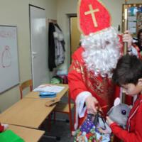 Zdjęcie ilustracyjne wiadomości: Święty Mikołaj u uczniów ze Szkoły Podstawowej z Oddziałami Specjalnymi w Chełmcu #63