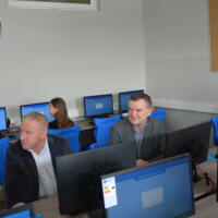 Zdjęcie ilustracyjne wiadomości: Otwarcie nowych pracowni komputerowych w Chełmcu i Krasnem Potockiem #14