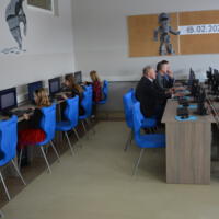 Zdjęcie ilustracyjne wiadomości: Otwarcie nowych pracowni komputerowych w Chełmcu i Krasnem Potockiem #16