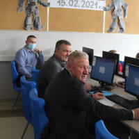 Zdjęcie ilustracyjne wiadomości: Otwarcie nowych pracowni komputerowych w Chełmcu i Krasnem Potockiem #26