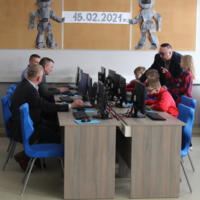 Zdjęcie ilustracyjne wiadomości: Otwarcie nowych pracowni komputerowych w Chełmcu i Krasnem Potockiem #29