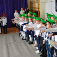Zdjęcie ilustracyjne wiadomości: Ślubowanie klas pierwszych w Szkole Podstawowej w Chełmcu #32