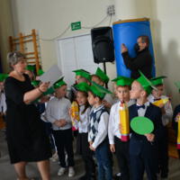 Zdjęcie ilustracyjne wiadomości: Ślubowanie klas pierwszych w Szkole Podstawowej w Chełmcu #46