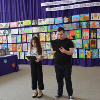 Zdjęcie ilustracyjne wiadomości: IV Międzypowiatowy Konkurs Plastyczny dla uczniów o specjalnych potrzebach edukacyjnych w Szkole Podstawowej z Oddziałami Specjalnymi w Chełmcu #16