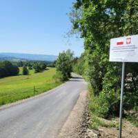 Zdjęcie ilustracyjne wiadomości: Remont 2,3 km drogi gminnej  w miejscowościach Naściszowa i Klimkówka zakończony #1