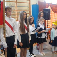Zdjęcie ilustracyjne wiadomości: Uroczystość Pasowania dzieci klas pierwszych w SP Chełmiec #7