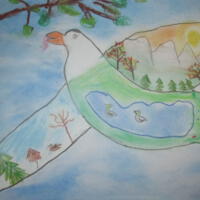 Zdjęcie ilustracyjne wiadomości: Konkurs plastyczny „Ptaki, ptaszki, ptaszyska” #56