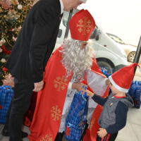 Zdjęcie ilustracyjne wiadomości: Spotkanie Świętego Mikołaja z dziećmi niepełnosprawnymi. #13