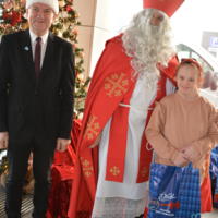 Zdjęcie ilustracyjne wiadomości: Spotkanie Świętego Mikołaja z dziećmi niepełnosprawnymi. #18