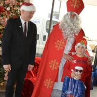 Zdjęcie ilustracyjne wiadomości: Spotkanie Świętego Mikołaja z dziećmi niepełnosprawnymi. #20