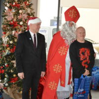 Zdjęcie ilustracyjne wiadomości: Spotkanie Świętego Mikołaja z dziećmi niepełnosprawnymi. #41