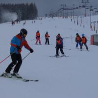Zdjęcie ilustracyjne wiadomości: Kolejny weekend szkolenia nauki jazdy na nartach za nami! #6