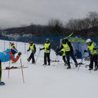 Zdjęcie ilustracyjne wiadomości: Kolejny weekend szkolenia nauki jazdy na nartach za nami! #31