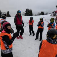 Zdjęcie ilustracyjne wiadomości: Kolejny weekend szkolenia nauki jazdy na nartach za nami! #32