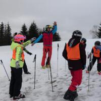 Zdjęcie ilustracyjne wiadomości: Kolejny weekend szkolenia nauki jazdy na nartach za nami! #40