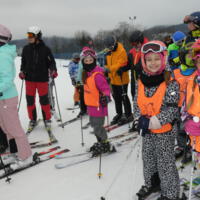 Zdjęcie ilustracyjne wiadomości: Kolejny weekend szkolenia nauki jazdy na nartach za nami! #65