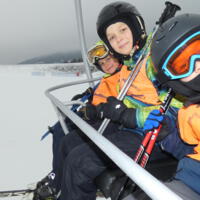 Zdjęcie ilustracyjne wiadomości: Kolejny weekend szkolenia nauki jazdy na nartach za nami! #70