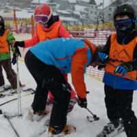 Zdjęcie ilustracyjne wiadomości: Kolejny weekend szkolenia nauki jazdy na nartach za nami! #87