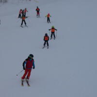 Zdjęcie ilustracyjne wiadomości: Kolejny weekend szkolenia nauki jazdy na nartach za nami! #106