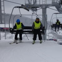 Zdjęcie ilustracyjne wiadomości: Kolejny weekend szkolenia nauki jazdy na nartach za nami! #110
