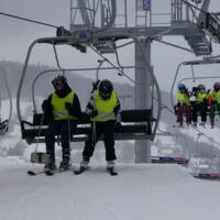 Zdjęcie ilustracyjne wiadomości: Kolejny weekend szkolenia nauki jazdy na nartach za nami! #111