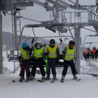 Zdjęcie ilustracyjne wiadomości: Kolejny weekend szkolenia nauki jazdy na nartach za nami! #113