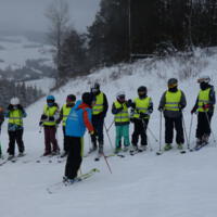Zdjęcie ilustracyjne wiadomości: Kolejny weekend szkolenia nauki jazdy na nartach za nami! #116