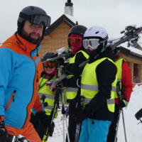 Zdjęcie ilustracyjne wiadomości: Kolejny weekend szkolenia nauki jazdy na nartach za nami! #124