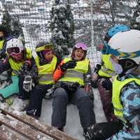 Zdjęcie ilustracyjne wiadomości: Kolejny weekend szkolenia nauki jazdy na nartach za nami! #128