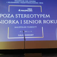 Zdjęcie ilustracyjne wiadomości: XVI Małopolski Plebiscyt „Poza Stereotypem - Seniorka i Senior Roku” #1