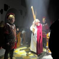 22.03.2024r. w kościele MBNP w Paszynie już po raz drugi miała miejsce inscenizacja Drogi Krzyżowej przedstawiona przez Paszyńską Grupę Teatralną.