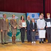 Wręczenie nagród w Małopolskim Projekcie Ekologicznym Ekoszkoła, Ekoprzedszkole, Ekouczeń 2023