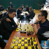Zdjęcie ilustracyjne wiadomości: Uczniowie z Chomranic (rocznik 2007 i młodsi) szachowymi mistrzami powiatu #7