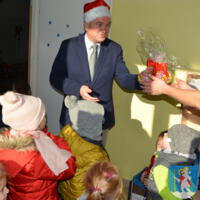 Zdjęcie ilustracyjne wiadomości: Mikołaj w przedszkolach #9